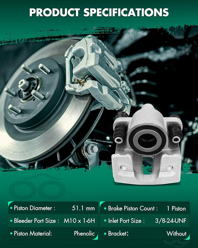 SCITOO 184858 184859 Disc Brake Calipers Assembly Fit For Ford For F-150 2004-2011,For Lincoln Mark LT 2006-2008
