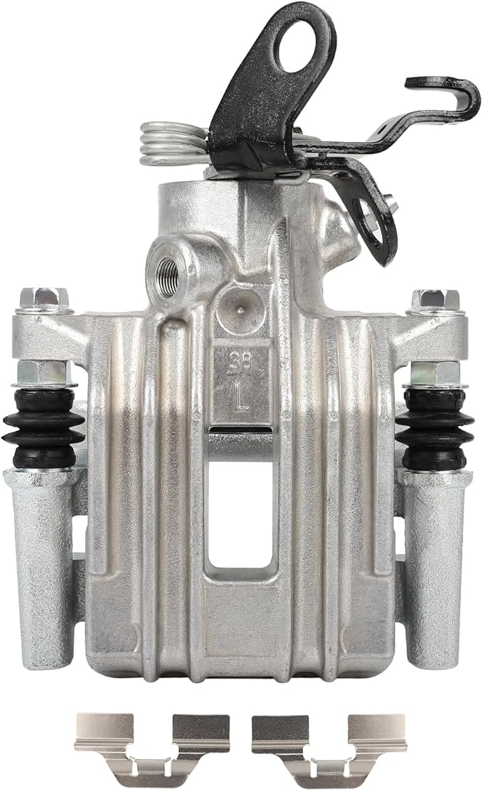cciyu Rear Left Brake Caliper Assembly w/Bracket 19B6650 2010-2012 For Audi For A3,2013-2019 For Volkswagen For Beetle,2011 For Volkswagen For Golf,2012-2018 For Volkswagen For Jetta