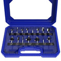 Router Bits Set of 15 Pieces 1/2 Inch Router Bit Set Woodworking Tools for Beginners, Router Bits Sets Idea Gifts for Dad