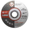 Benchmark Abrasives Grinder Cut Off Wheels 4 1/2 Inch Aluminum Oxide Thin Type 1 Angle Grinder Cutting Disc for Aluminum, Copper - with 7/8" Arbor Hole, Fast Grinder Cutting Wheel - 25 Pack