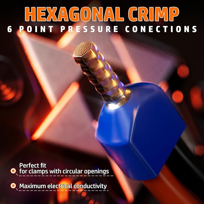 PEBA Ferrule Crimping Tool Kit, with 33 Types of Wire Ferrules, AWG 28-7 Self-Adjusting Hexagon Crimping Pliers and Wire Stripper | Ratchet Crimp Tool for Insulated/Uninsulated Ferrules - Hex Crimper