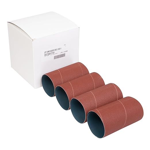 JET 3" x 5-1/2" Sanding Sleeves, 100 Grit (575943)