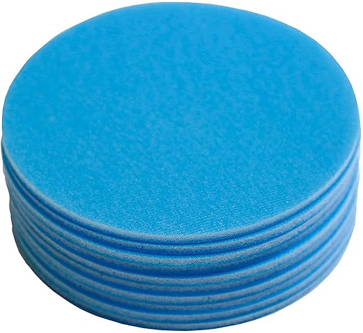 Starcke Premium Abrasilk 6 Inch Hook and Loop Sanding Discs Foam Back - For Auto Body Paint Repair (20 Pack, 800 Grit)