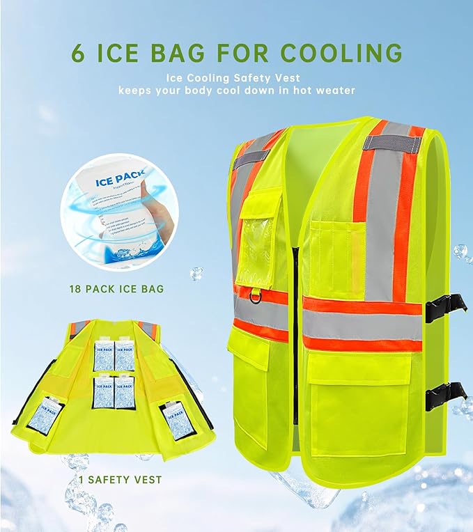 TOURGO Safety Vest Meets ANSI Class 2 Standards