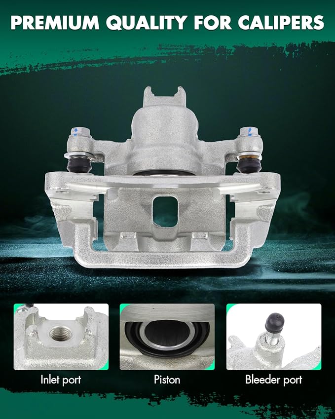 SCITOO Rear Right Brake Caliper With Bracket 19-B2066A Compatible For Saab 9-2X 2005-2006 For Subaru Forester 2004-2008 For Subaru Impreza 2004-2007