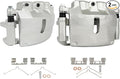 SCITOO 18B4861 18B4860 Front Left & Right Disc Brake Calipers Assembly w/Bracket For Ford For F-150 2004-2005,For Ford For Lobo 2005