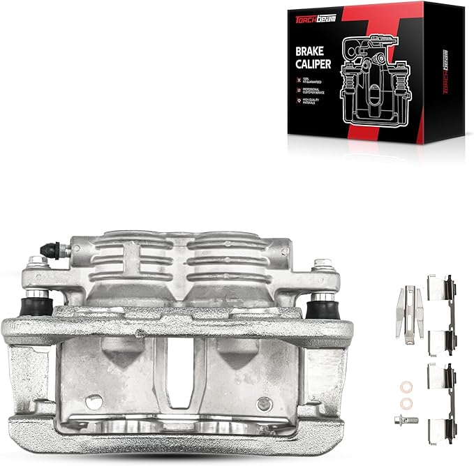 Torchbeam Rear Brake Caliper Left for Chevrolet Silverado 1500 2001 2003-2006, Chevrolet Tahoe 2000-2006, GMC Sierra 1500 2001 2003-2006, Rear Left Caliper Replace # 18P4764