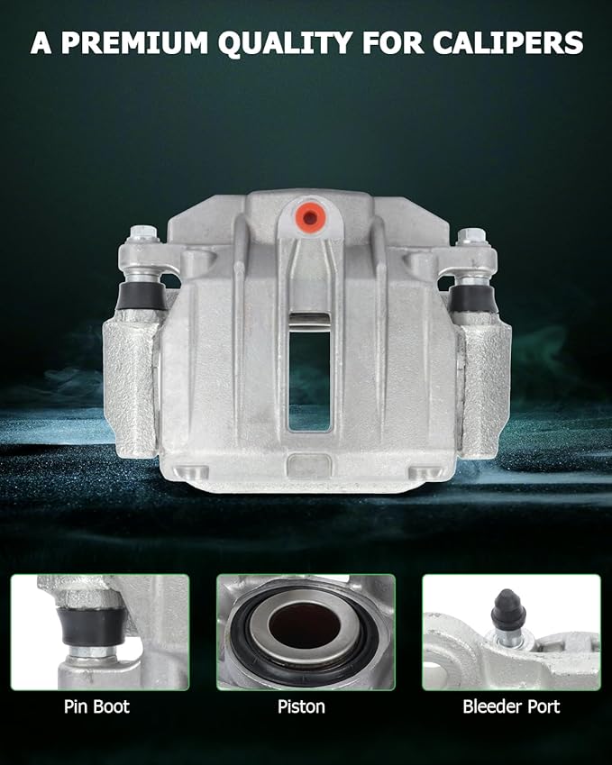 SCITOO Rear Right Brake Caliper With Bracket 18-B4727 Compatible For Cadillac 2000-2002 For Chevrolet 1999-2005 For GMC 1999-2005