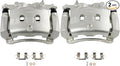 SCITOO 19B7146 19B7147 Front Left & Right Disc Brake Calipers w/Bracket Fit For INFINITI For Q50 2014-2018,For Nissan For Rogue 2014-2018,For Nissan For X-Trail 2014-2015, Double Pistons