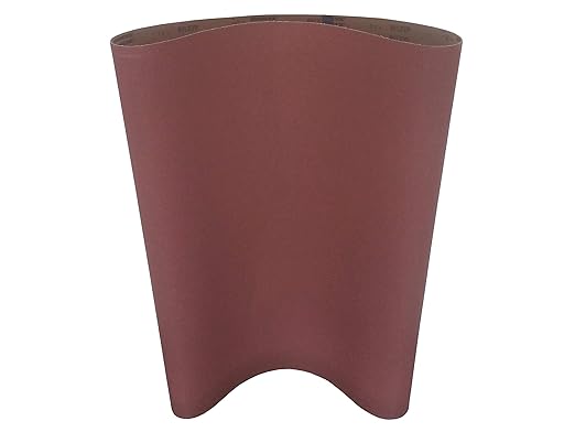 37 x 60 Inch Sanding Belts - 120 Grit Aluminum Oxide Belt Sanders for Woodworking and Metal, German Quality Heavy Duty Cloth Belt Sanding with Smooth Running Joint, Wide Sander Belts - 1 Pack