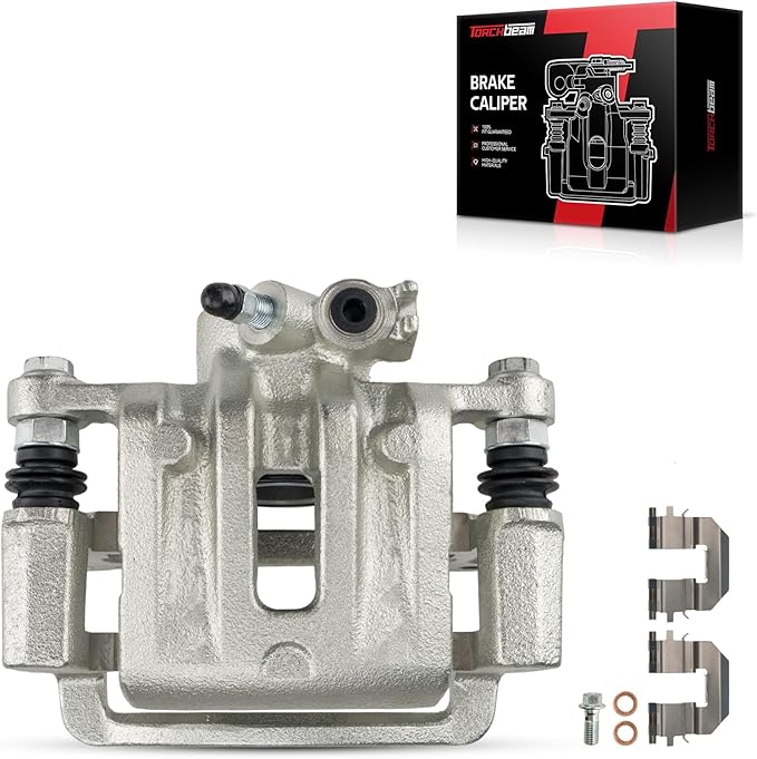 Torchbeam Rear Right Passenger Side Brake Caliper For Chevrolet GMC Saturn Pontiac for 2007-2017 Equinox, 2010-2017 Terrain, 2012-2015 Captiva Sport, Vue, Torrent, Disc Brake Caliper # 18B5041