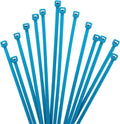 XINGO 1000 PCS 6 inch Cable Zip Ties, 18lb Strength, Small Tie Wraps Self-Locking Nylon Zip Ties for Indoor and Outdoor Use (Blue)