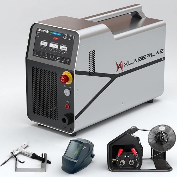 X1pro 700W Laser Welding Machine – 6-in-1 Fiber Laser Welder for Welding, Cutting, Cleaning, Rust Removal, Underwater Welding & CNC Retrofit – Equipped with Auto Wire Feeder and Helmet