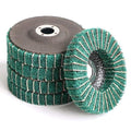 5Pcs 4.5" x 7/8" Nylon Fiber Flap Disc Polishing Grinding Wheel,Scouring pad Buffing Wheel for Angle Grinder, Polishing Tools (Grit 120)