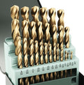 29Pcs Cobalt Drill Bit Set (1/16"-1/2"), M35 HSS, 135 Degree Tip, Twist Jobber Length for Hardened Metal, Stainless Steel, Cast Iron, Wood, and Plastics, with Index Storage Case