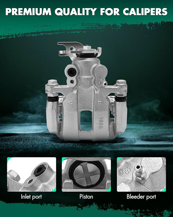 SCITOO Rear Right Brake Caliper With Bracket 19B3358 Compatible For Acura TSX 2009-2014,For Honda For Accord 2008-2012
