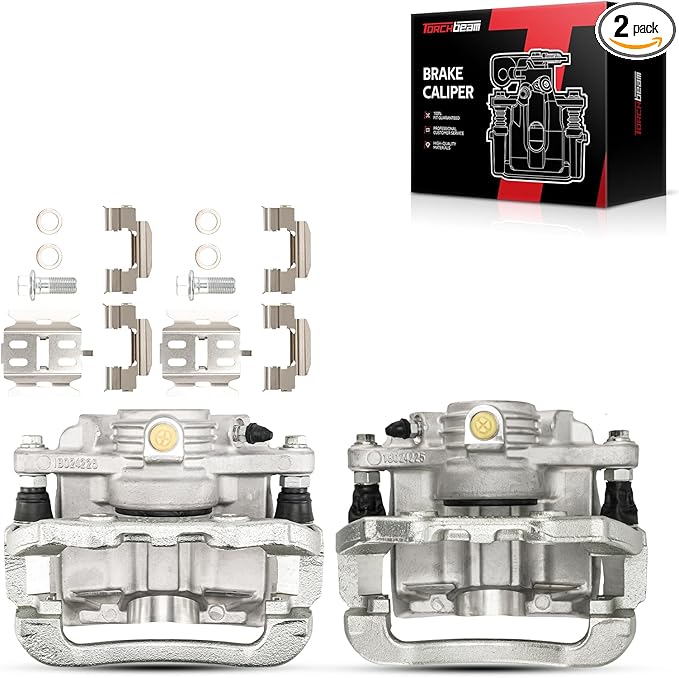 Torchbeam Rear Brake Calipers Set for Chevrolet S10 1998-2004, Chevrolet Blazer 1998-2005, GMC Sonoma 1998-2004, GMC Jimmy 1998-2001, Rear Left and Rear Right Calipers Replace # 18B4712+18B4713