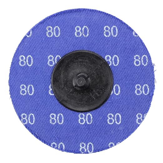 BHA Aluminum Oxide Quick Change Sanding Discs 3", 80 Grit - 25 Pack