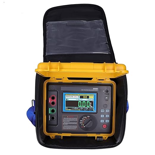 ETCR3500 Digital High Voltage Insulation Resistance Meter Tester High Voltage Megohm Meter with Max Range 5kV 5TΩ 5mA