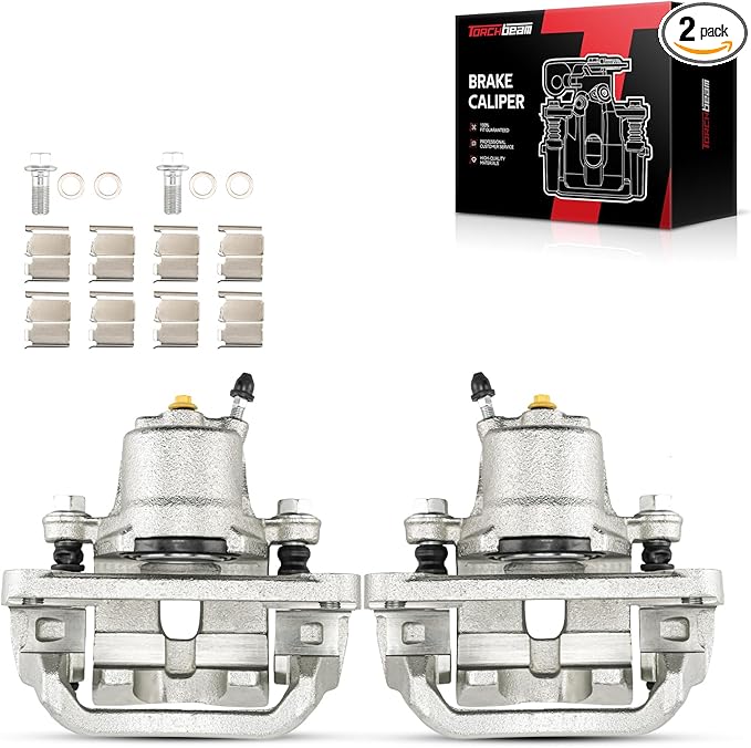 Torchbeam Rear Brake Calipers Set for Toyota Tundra 2007-2016, Toyota Sequoia 2008-2016, Rear Left and Rear Right Calipers Replace # 19B3276+19B3277