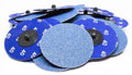 Benchmark Abrasives 3 Inch Sanding Discs Quick Change Zirconia - Sanding Discs Drill & Die Grinder Sanding Disc for Deburring Polishing Rust Remover for Metal Paint Stripper (25 Pack) - 36 Grit