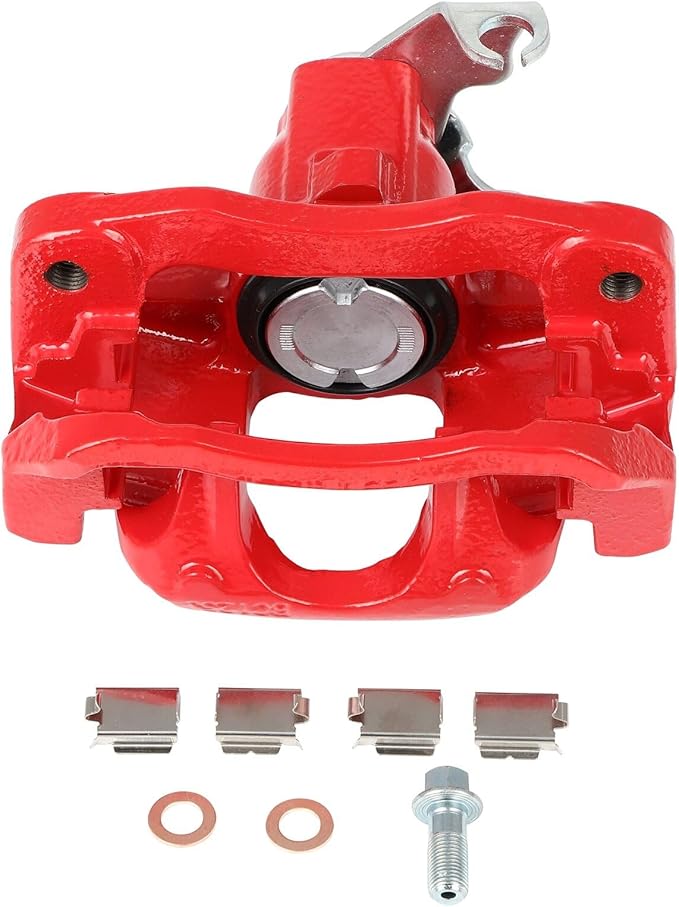 SCITOO Rear Left Brake Caliper With Bracket 18B5081 Compatible For Chrysler Town & Country 2008-2012 For Dodge Grand Caravan 2008-2012 For Ram C/V 2012 For Volkswagen For Routan 2009-2012
