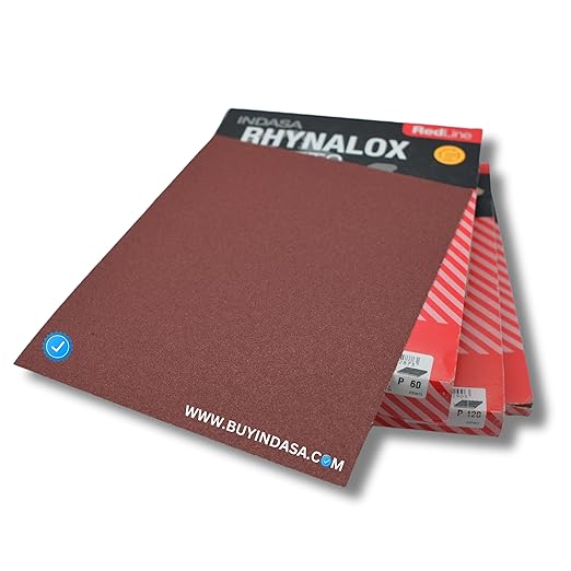 Buy Indasa Red Line Rhynodry Heavy Duty Sanding Sheets, 5 Series | Grit 60