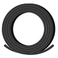 XHF 3/16 Inch 20Ft 3:1 Waterproof Heat Shrink Tubing Roll Marine Grade Adhesive Lined Heat Shrink Tube, Insulation Sealing Oil-Proof Wear-Resistant Black