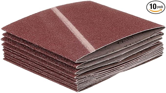 HARFINGTON 8 x 19 Inch Sanding Belts, 10 Pcs 60 Grits Aluminum Oxide Abrasive Belt Sander File Belt for Woodworking, Metal Polishing, Knife Sharpener