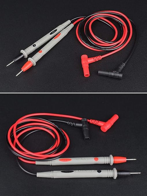 Banana Plug Multimeter Test Leads, 1000V 20A Digital Multi Meter Clamp Tester Probes (100)
