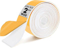 Pipe Insulation Tape, Outdoor Water Pipe Insulation Wrap, Foam Insulation Tape for Outdoor Pipes Winter Freeze Protection, Heat Tape for Water Pipes, Copper Pipes, PVC, AC Line, 2in x 15ft, White