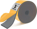 Pipe Insulation Tape, Outdoor Water Pipe Insulation Wrap, Foam Insulation Tape for Outdoor Pipes Winter Freeze Protection, Heat Tape for Water Pipes, Copper Pipes, PVC, AC Line, 3in x 15ft, Grey