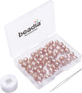 Natural Pearl Beads Potato 5-6mm Purple Freshwater Cultured Loose Gemstone Beads for DIY Jewelry Making 13.8''/Strand HQ