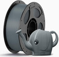 ANYCUBIC PETG Filament 1.75mm, 3D Printer Filament, Dimensional Accuracy +/- 0.02mm, Exceptional Toughness, Print with Most FDM 3D Printers, 1KG Reusable Spool, Texture Silver