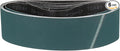 4 x 36 Inch Sanding Belt, 6 Pcs 240 Grit Zirconia Knife Sharpener Belts Work Sharpening for Belt Sander Knife Carving Tool Metal Working