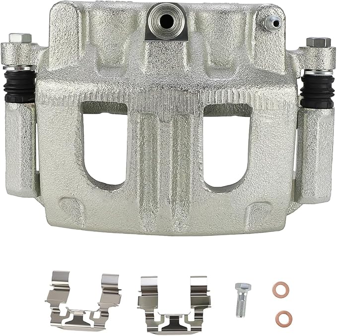 cciyu Front Right Disc Brake Caliper w/Bracket 18B4758 For Ford For Explorer/For Explorer Sport/For Explorer Sport Trac/For Ranger,For Mazda For B2300/For B3000/For B4000,For Mercury For Mountaineer