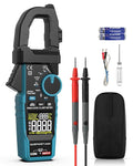 Clamp Meter DURFICST Digital Inrush Clamp Multimeter AC/DC 1000A 6000 Counts Amp Voltage Tester with VFD, LOZ Mode,Measures AC/DC Current Voltage NCV Temperature Resistance Capacitance Frequency
