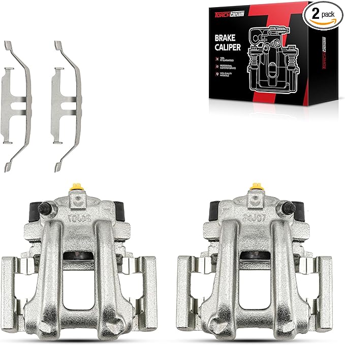 Torchbeam Rear Brake Calipers Set for BMW 328i 2013-2016, BMW 328i xDrive 2013-2016, BMW 320i 2013-2018, BMW 320i xDrive 2013-2018, Rear Left and Rear Right Calipers Replace # 19B7110+19B7111