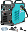 Plasma Cutter, [Blow Back Pilot Arc][Large LED][Air Sensor] 80Amp Non-HF CNC bestarc Plasma Cutter Machine 110V/220V Dual Voltage, 5/8" Clean Cut 1.57" Max Cut, PA/PT, 2T/4T for Beginners DIY