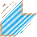 32.2FT Fiberglass Running Electrical Wire Cable Glow Rods Wire Pulling, Fish Rods Electrical Kit with 6 Different Attachments and Fish Tape Wire Puller Kit (32, Blue)