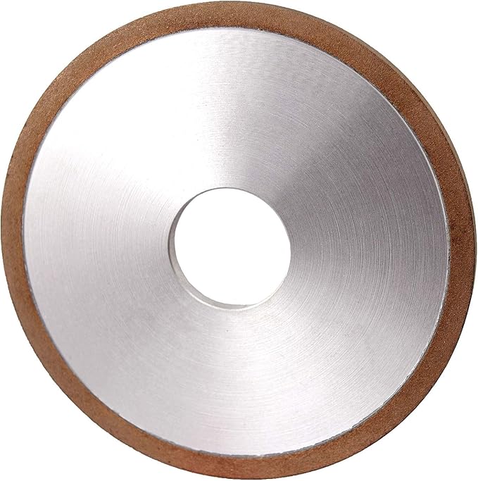 MaxTool Dia 5" 1A1 Diamond Plain Wheel Abrasive Grinding Wheel Thick 1/4" Grit#220 Resin Bond; NDR1A1D5T06X6G22