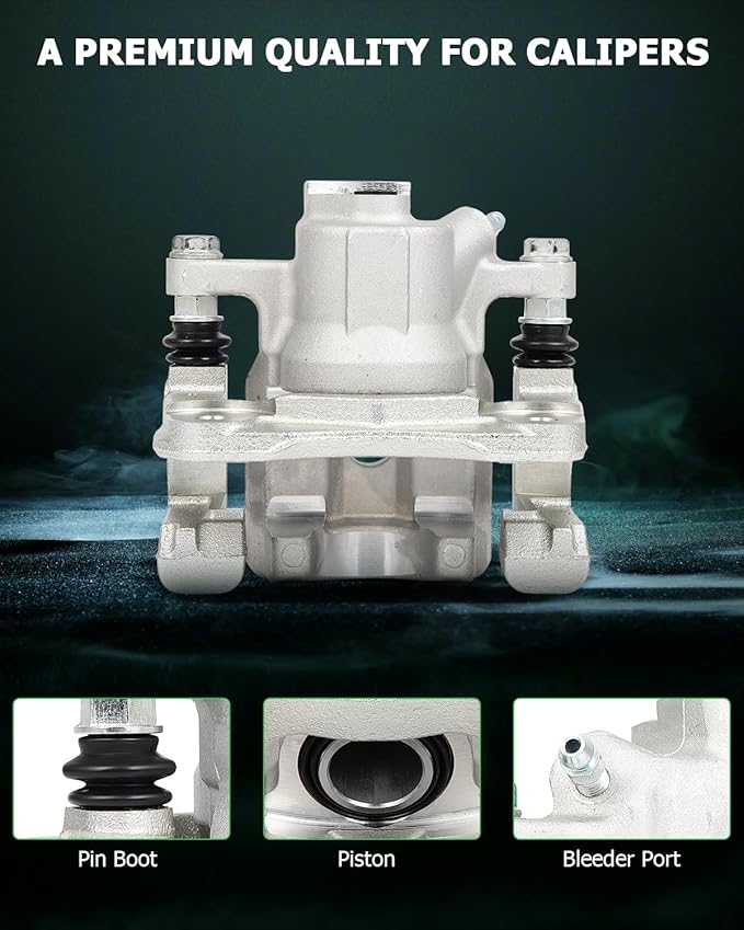 SCITOO Rear Left Brake Caliper With Bracket 19B3131 Compatible For Lexus For ES350 2007-2012 For Toyota For Avalon 2008-2011 For Toyota For Camry 2007-2011