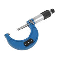 HFS(R) 1-2" Range Outside Micrometer - Ultra-High Precision, 0.0001" Graduation