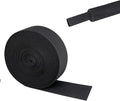 2 in 1 Heat Shrink Braided Sleeving Fabric Tubing-Perfectly fit Irregular Shape Hose/Cable/Wire (1"(25mm), 22FT)