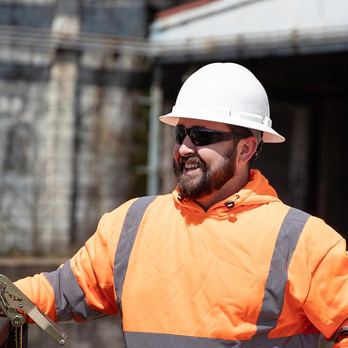 Malta Dynamics Safety Glasses – ANSI Z87+ Rated UV Eye Protection Glasses for Construction, Manufacturing, Scratch-Resistant