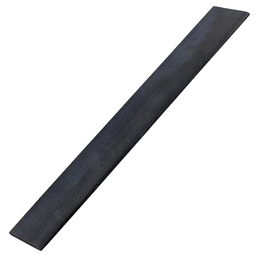 12x2x1/5 Inch Carbon Fiber Board Solid Flat Stock Construction Grade 305x50x5mm
