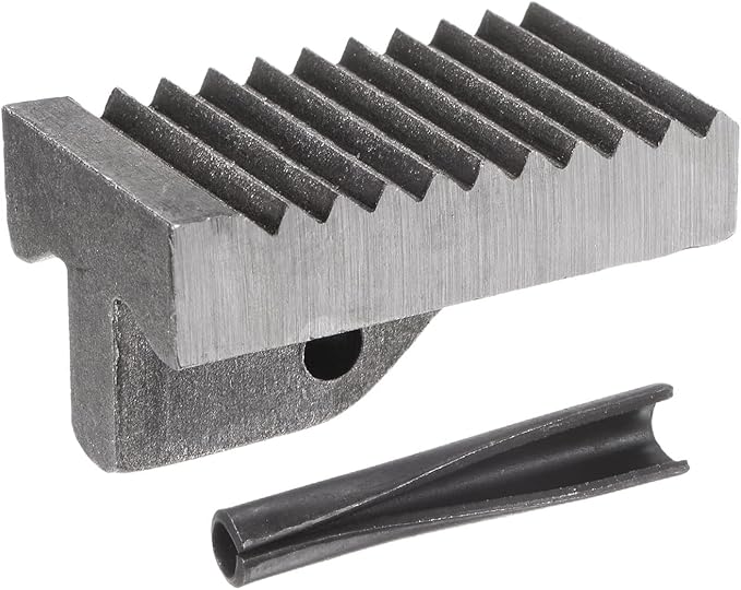 HARFINGTON Pipe Wrench Heel Jaw with Pin Assembly 36" Wrench Replacement High Carbon Steel