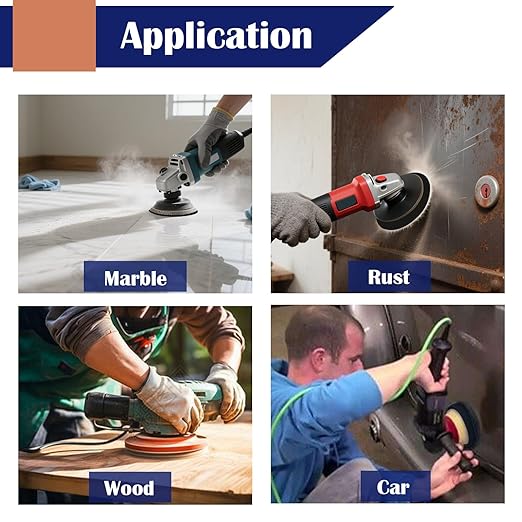 5 Pack 5 Inch Interface Pads 8 Holes, Orbital Sander Foam Pads Shock Absorption Cushion Buffer, Hook and Loop Foam Sanding Pads for Orbital Sander