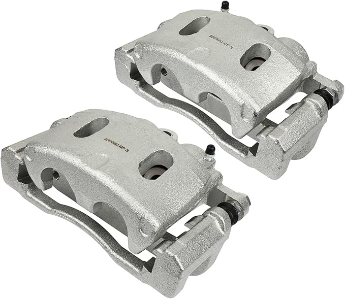 cciyu Front Left & Right Brake Calipers Assembly w/Bracket 18B4919 18B4918 For Cadillac 2007-2008,For Chevy 2005-2008,For GMC 2005-2008
