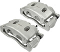 cciyu Front Left & Right Brake Calipers Assembly w/Bracket 18B4919 18B4918 For Cadillac 2007-2008,For Chevy 2005-2008,For GMC 2005-2008